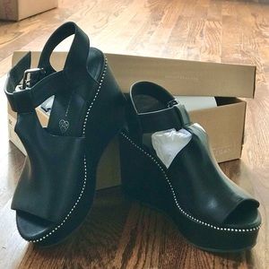 BC footwear Here We Go Now wedge sandal